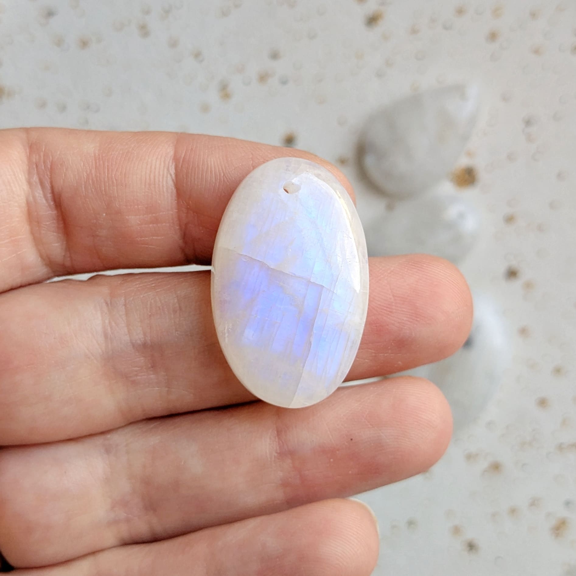 Cabochon pierre naturelle péristerite