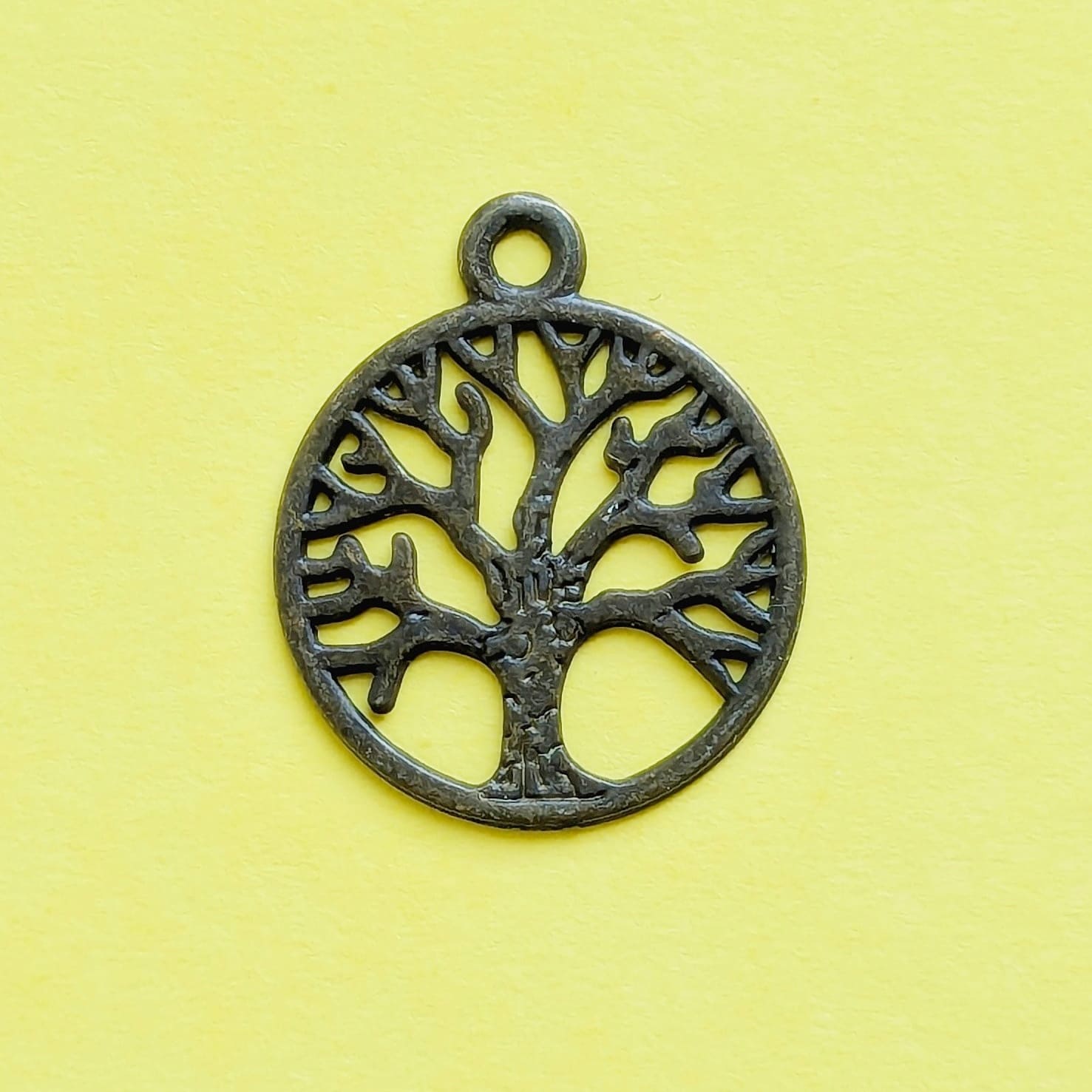 Breloque arbre de vie bronze