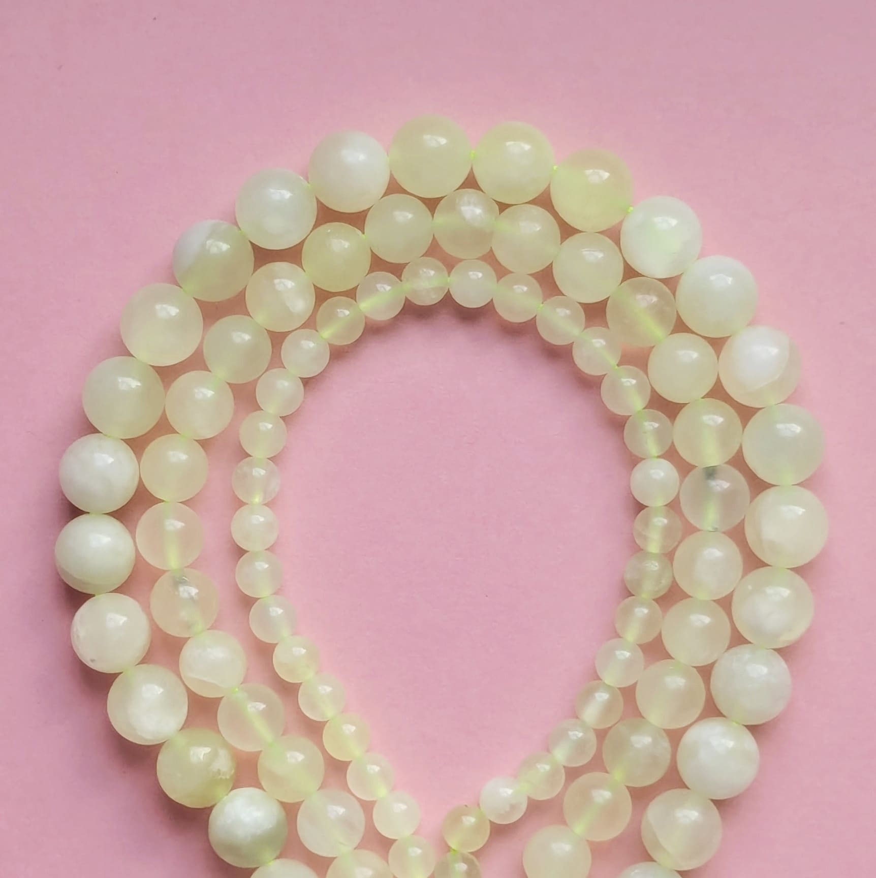 Fil de perles Jade Vert