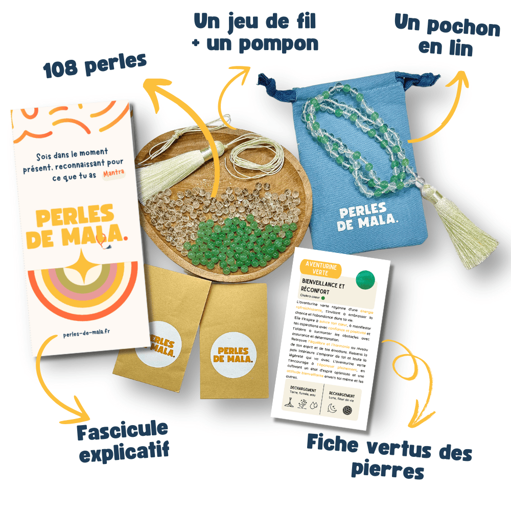 Kit mala a faire soi meme en aventurine