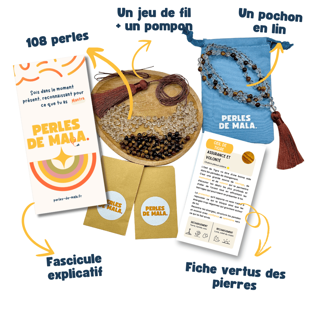 Kit mala à faire soi-même oeil de tigre