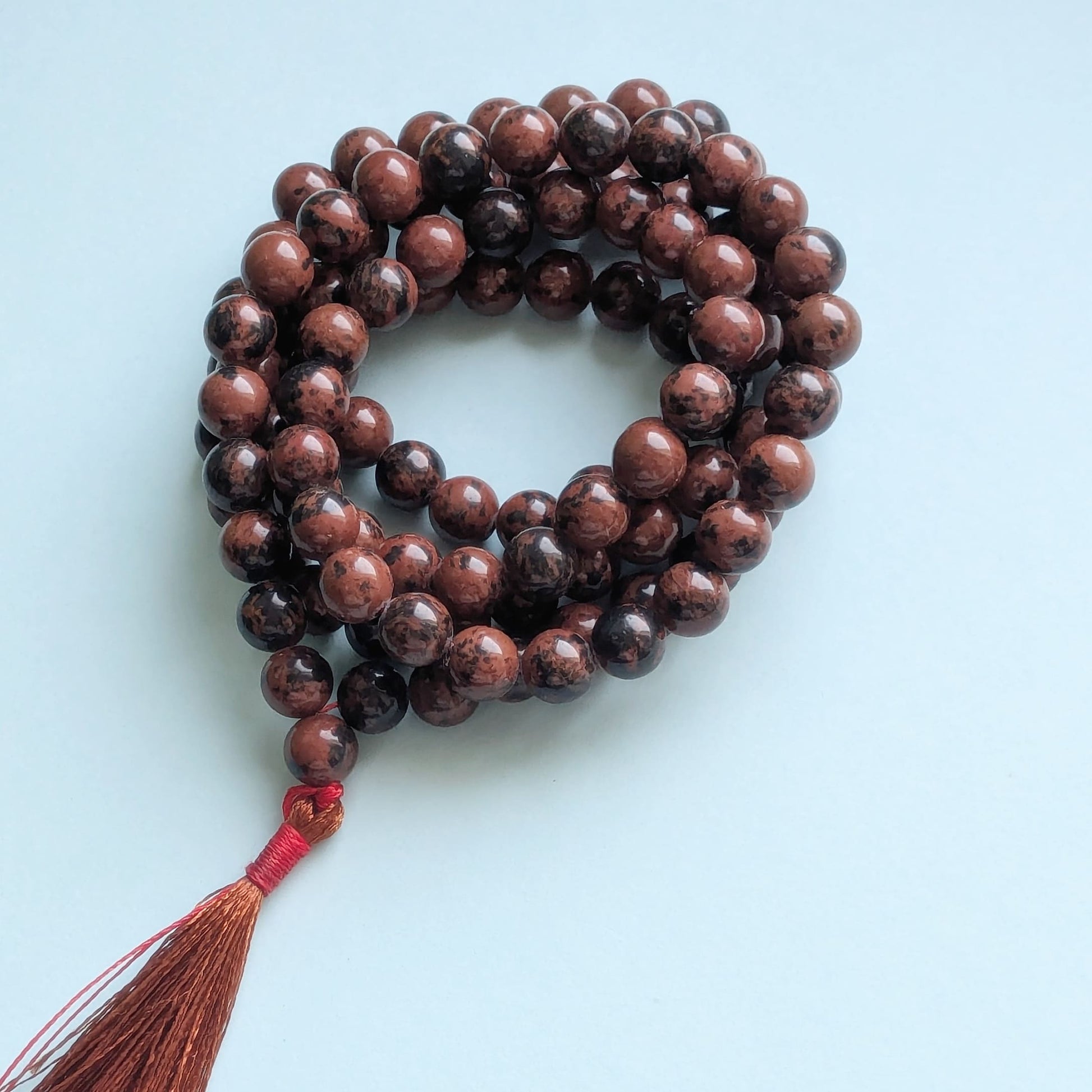 Mala obsidienne acajou